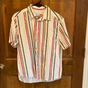 Urban Outfitters men’s short sleeve button down